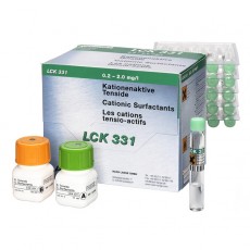 ПАВ-катионные (КПАВ), 0,2-2 мг/л, Тест-набор LANGE LCK331, (25 тестов), Аттест.методика 0,2 – 2,0 мг/л Цетил-триметил-амония бромид*